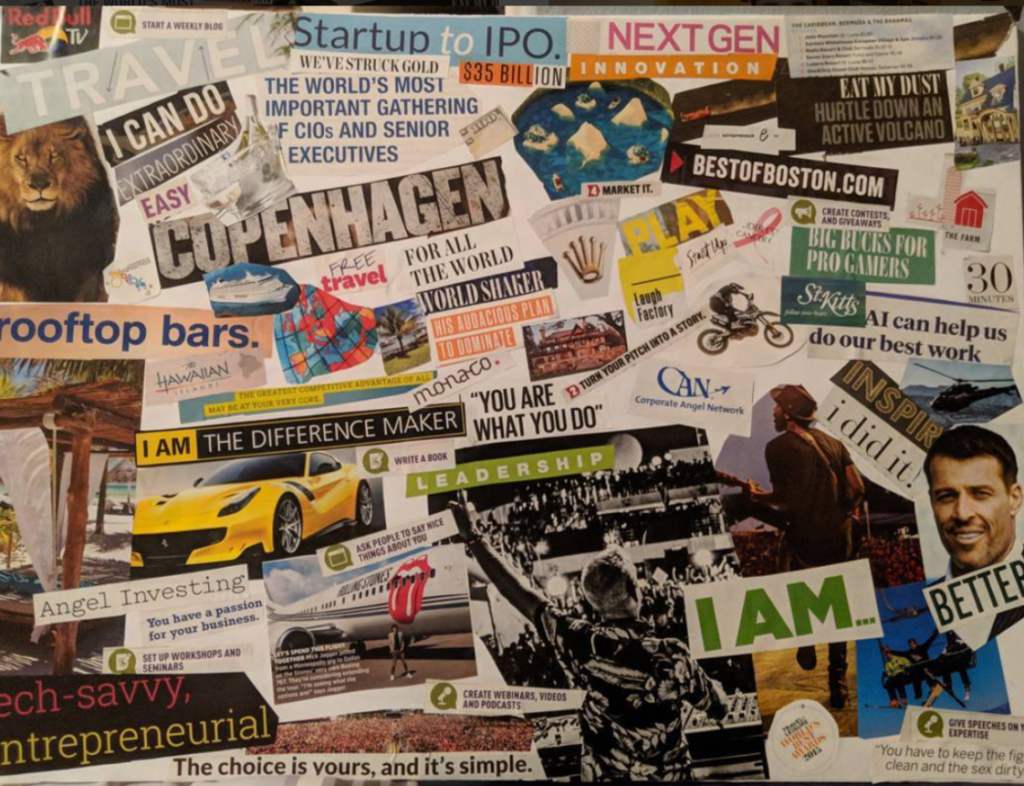 The Powerful Benefits of a Men’s Vision Board