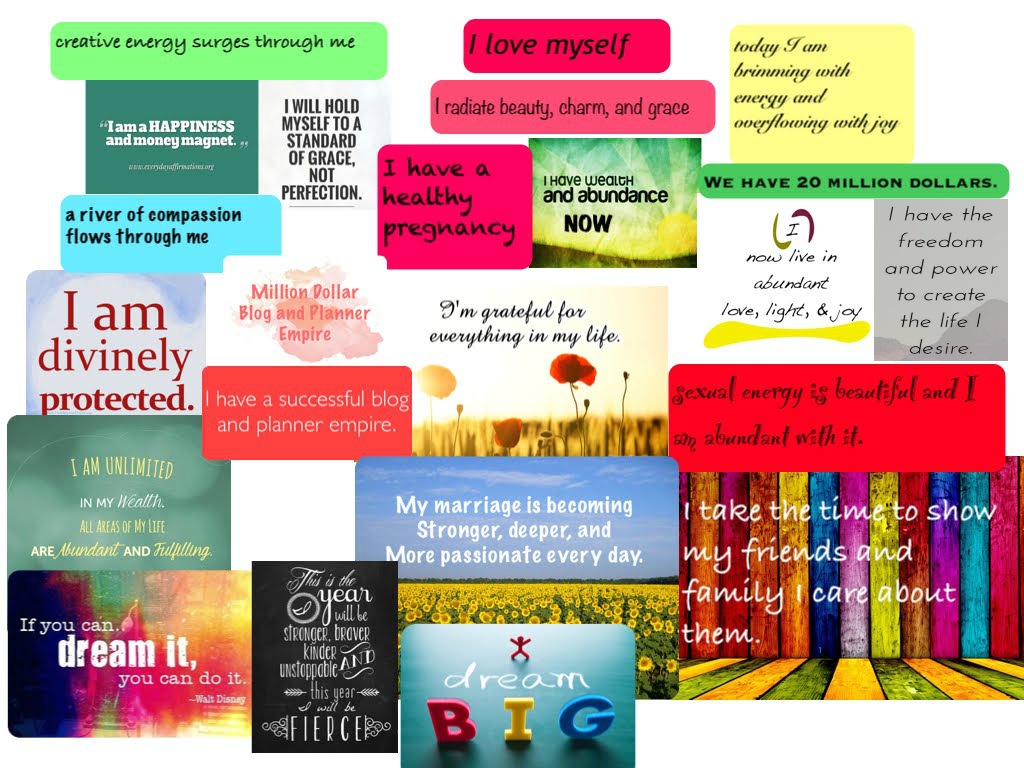 How Vision Board Affirmations Can Transform Your Life