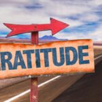 Gratitude directional sign