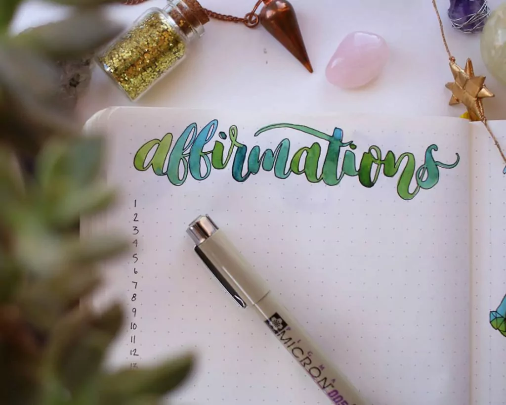 Unlock The Power of Writing Affirmations For 21 Days